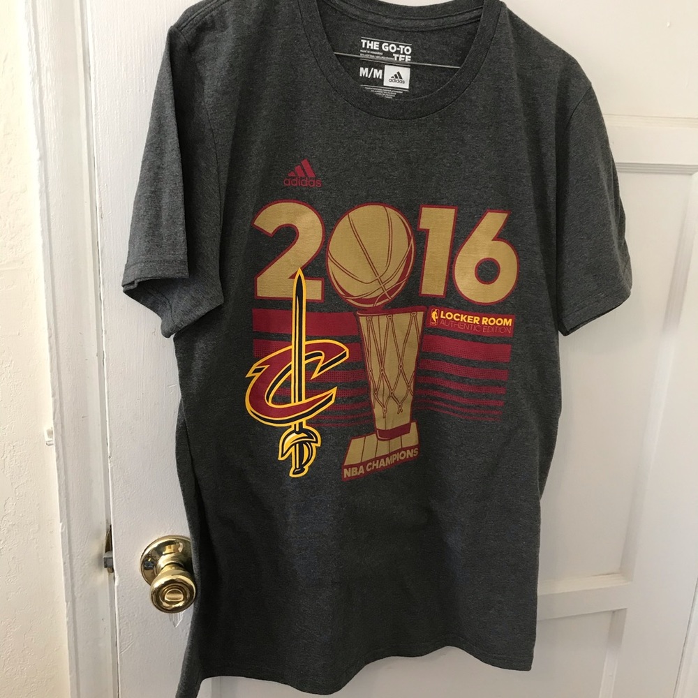 Cavaliers 2016 Championship T-Shirt, Adidas Size M